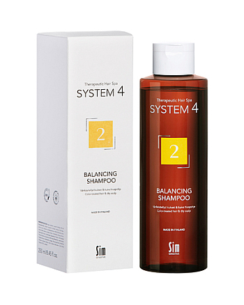 Sim Sensitive System 4 - Терапевтический шампунь №2 для сухой кожи головы и поврежденных волос 250 мл - hairs-russia.ru